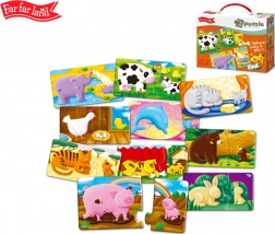 Podwójne puzzle Far Far Land