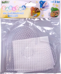 Szablon do koralików do zaprasowywania – serce