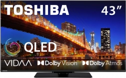 Toshiba 43" QLED 4K UHD telewizor z VIDAA i Dolby Vision