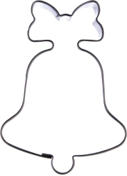 Foremka do ciastek dzwoneczek ze stali nierdzewnej 6 cm