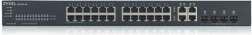 Zyxel GS1920-24 v2 inteligentny zarządzalny przełącznik 24×Gb + 4×Gb, samodzielny lub NebulaFlex Cloud