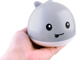 Kąpielowy wieloryb z fontanną i zmieniającym się światłem – Fontanna