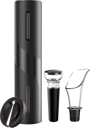 Elektryczny otwieracz do wina z zestawem akcesoriów