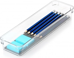 Plastowy organizer do szuflady GREY 32,5 × 9 × 4,5 cm