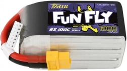 Akumulator LiPo Tattu FunFly 1300 mAh 6S 22,2 V 100C (XT60)