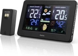 Cyfrowa stacja meteorologiczna z ładowaniem USB