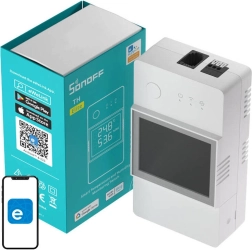 Inteligentny przełącznik Wi‑Fi do monitorowania temperatury i wilgotności Sonoff THR316 – TH Elite