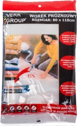 Workowy próżniowy do przechowywania 80 × 110 cm – Duży