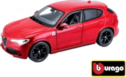 Bburago 1:24 Alfa Romeo Stelvio czerwony 18-21086R
