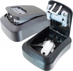 Mini sejf na klucze z czterocyfrowym kodem do użytku zewnętrznego