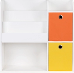 Drewniany regał dla dzieci, dziecięca szafka, przegrody, organizer ECOTOYS