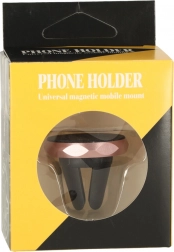 Magnetyczny uchwyt samochodowy na kratkę wentylacyjną – Różowy