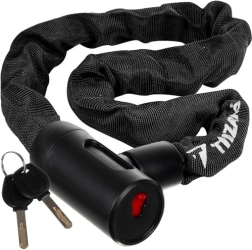 Łańcuchowy zamek do roweru TRIZAND, 90 cm