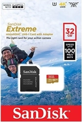 SanDisk Extreme 32GB microSDHC karta do 4K i Full HD