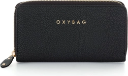 Damska skórzana portmonetka czarna