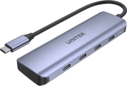 USB-C Hub 4v1 Unitek Space Grey