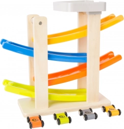 Tor wyścigowy klip klap z 4 samochodzikami