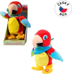 Papuga, która chodzi i powtarza – 22 cm