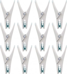 Plastowe klamerki do prania 12 szt.