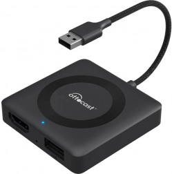 Samochodowy adapter telewizyjny OTTocast z HDMI i obsługą CarPlay i Android Auto