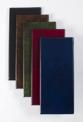 Czterorzędowy wizytownik czarny połysk