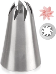 Stalowa cukiernicza tylka kwiatowa