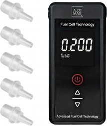 Cyfrowy alkomat Alco Max z technologią platynowego sensora