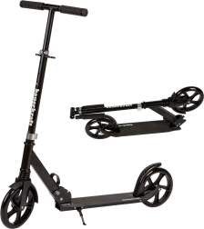 Składana miejska hulajnoga dla dzieci i nastolatków, regulowana wysokość 95–105 cm, kółka 200 mm