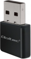 Bezprzewodowy Mini Adapter WiFi Qoltec USB 2.0 300Mbps