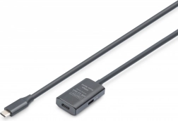 Aktywny przedłużacz USB-C na USB-C, USB 3.2 Gen1, 5Gbps, 5m