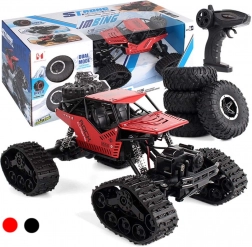 RC Auto Rock Crawler 4x4 LHC012 terenowe 2w1 – Czerwona