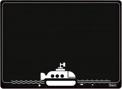 Jeujura dwustronna tablica z motywem łodzi podwodnej