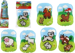 Piszcząca poduszka Moje pierwsze zwierzątka 12 × 9 × 2 cm