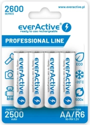 Akumulatory AA R6 2600 mAh – zestaw 4 szt.