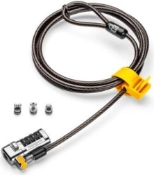 Zamek do laptopa ClickSafe 3 w 1, kombinacja T-Bar, Nano, Wedge