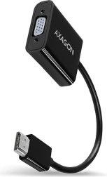 Adapter AXAGON HDMI na VGA z audio i zasilaniem microUSB