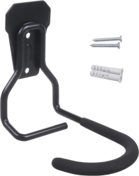 Ścienny wieszak rowerowy – pionowy, stal, udźwig 20 kg