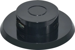 Solight wysuwana ładowarka USB USB-A + USB-C 24 W PD, czarna