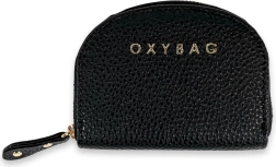 Damski skórzany portfel czarny