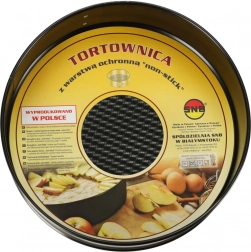 Tortownica z wyjmowanym rantem 24 cm czarna