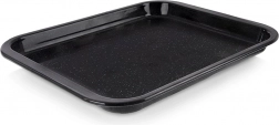 Emaliowana prostokątna blacha do pieczenia 36 × 28 × 2,5 cm