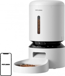 Dozownik karmy z kamerą Petlibro Granary 5 l biały