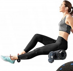 Zestaw akcesoriów do masażu EPP – wałek, piłeczka i duoball do uwalniania mięśniowo-powięziowego