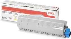Toner żółty do drukarek OKI C824, C834 i C844, 5000 stron