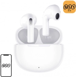 prawdziwie bezprzewodowe słuchawki qcy t20 ailypods białe