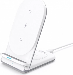 Aukey Aircore LC-A2 bezprzewodowa ładowarka 2w1 Qi 10W USB-C