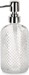 Szklany dozownik do mydła 430 ml Orion