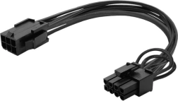 Kabel zasilający 6‑pin na 8‑pin (6+2) PCI‑Express 15 cm