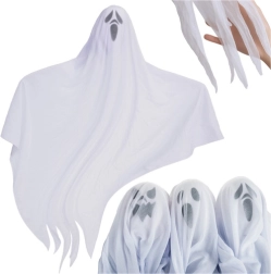 Ruhhy wiszące duchy na Halloween 75 cm - 3 sztuki