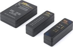 Tester kabli sieciowych i komunikacyjnych RJ45/RJ12/RJ11/BNC z automatycznym skanowaniem i PoE